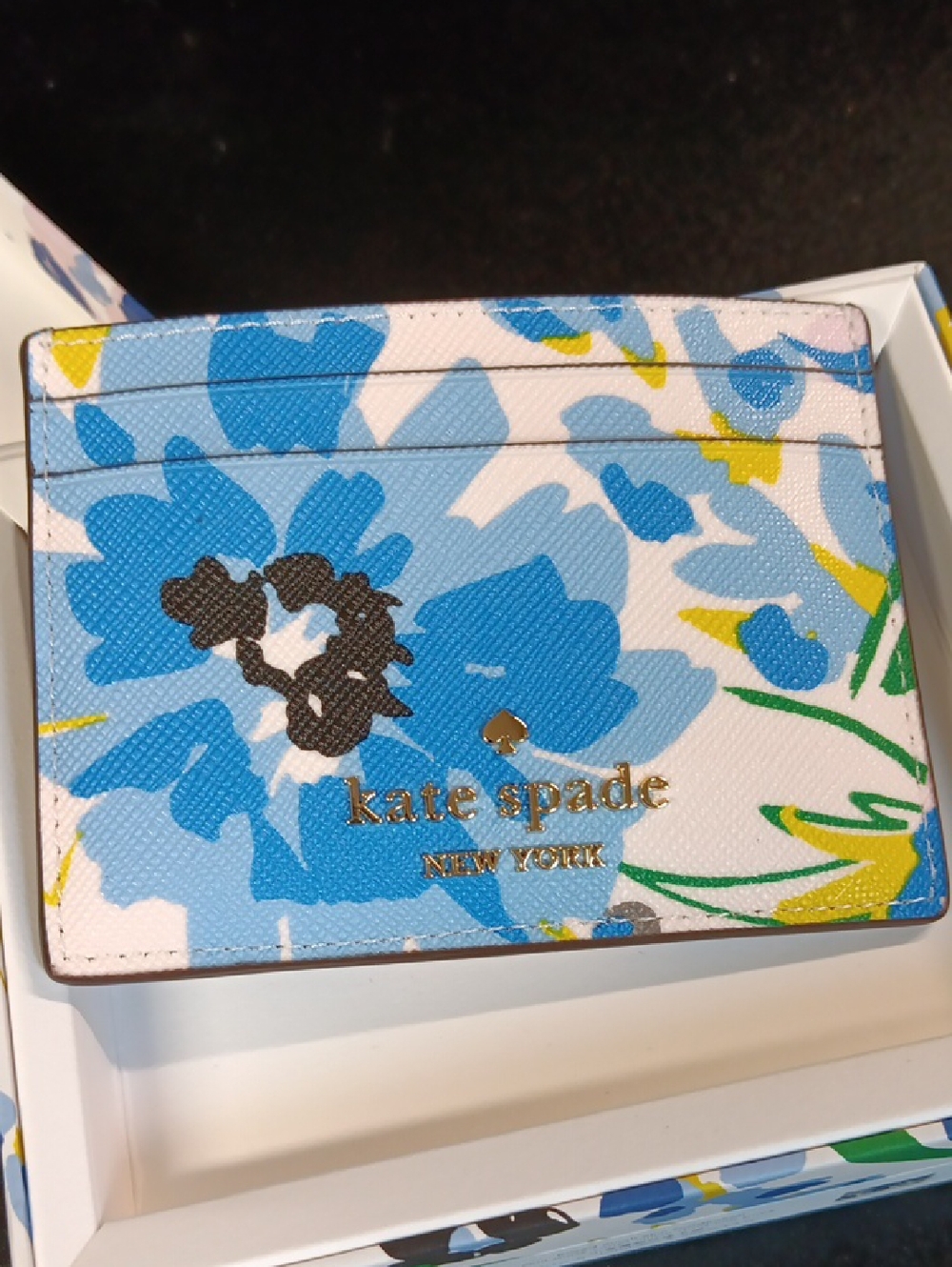 Kate Spade Floral Card Holder (NWT)